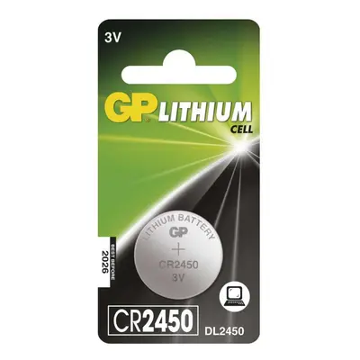 GP Batteries GP Lithiová knoflíková baterie GP CR2450, blistr 1042245011