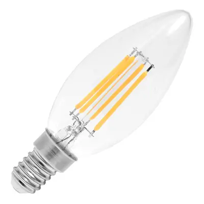 Ecolite LED zdroj E14 C37 2W 3000K 320lm LED2W-RETRO/C37/E14