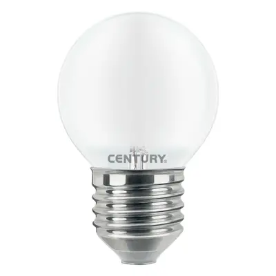 CENTURY LED FILAMENT MINI GLOBE SATEN 4W E27 3000K 470Lm 360d 45x72mm IP20 CEN INSH1G-042730