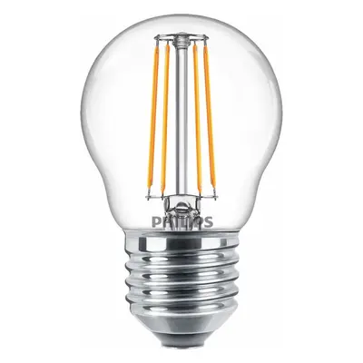 Philips CorePro LEDLuster ND 4.3-40W E27 827 P45 CLEAR GLASS