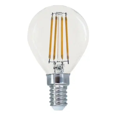 ACA Lighting LED FILAMENT E14 STEP-DIM G45 4W 2700K 230V 570lm RA80 BOVA4WWSD