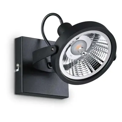 Bodové svítidlo Ideal Lux Glim PL1 Nero 200231 GU10 1x50W 13cm černé