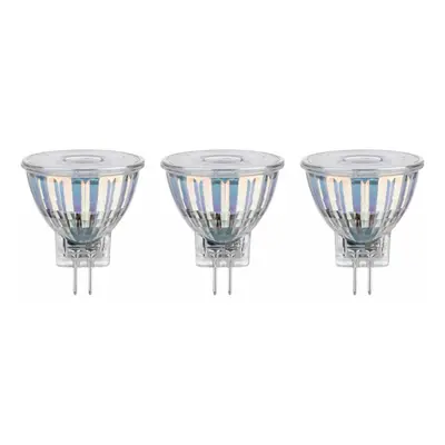 PAULMANN Standard 12V LED reflektor GU4 3x4,2W 2700K stříbrná