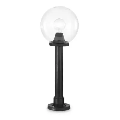 Venkovní sloupkové svítidlo Ideal Lux Classic Globe PT1 Small Transparente 187556 E27 1x60W IP44