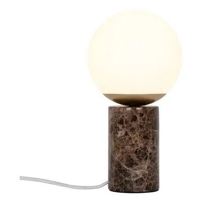 NORDLUX Lilly mramor stolní lampa hnědá 2213575018