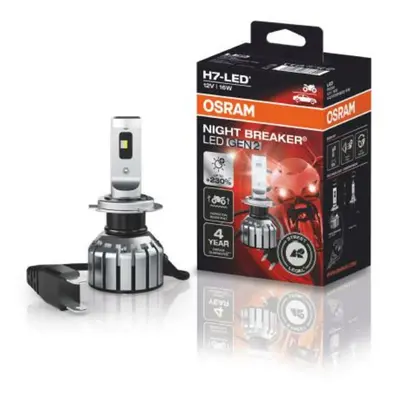 OSRAM H7 NIGHT BREAKER LED +230% homologace motocykl 1ks 64210DWNBG2-1HFB