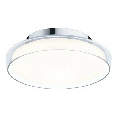 PAULMANN Selection Bathroom LED stropní svítidlo Luena IP44 3000K 230V 11,5W sklo/chrom