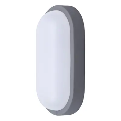 Solight LED venkovní osvětlení oválné, 20W, 1500lm, 4000K, IP54, 26cm, šedá barva WO749-G