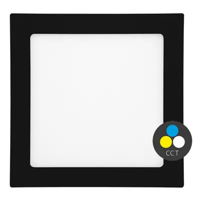 Ecolite SMD panel 22.5x22.5cm, 18W, CCT, IP44, 1550lm LED-WSQ-CCT/18W/CR