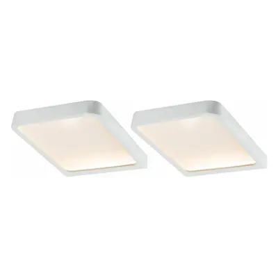 Paulmann nábytkové přisazené svítidlo LED Vane hranaté 2ks-Set vč. LED-Modul 2x6,7W 935.83 P 935