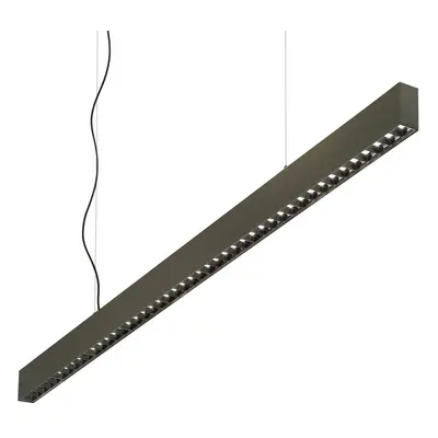 LED Závěsné svítidlo Ideal Lux OFFICE SP 3000K BK 271187 30W 2800lm 3000K IP20 120cm černé