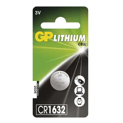 GP Batteries GP Lithiová knoflíková baterie GP CR1632, blistr 1042163221