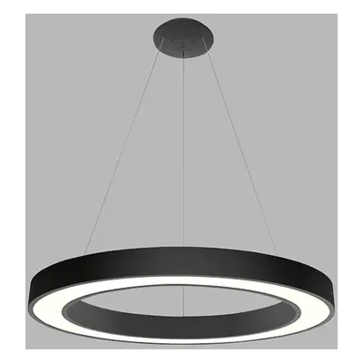 LED2 3270853DT SATURN 80 P-Z, B DIM 80W 2CCT 3000K/4000K závěsné černé