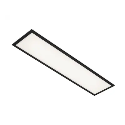 BRILONER Slim svítidlo LED panel, 100 cm, 22 W, černá BRILO 7067-015