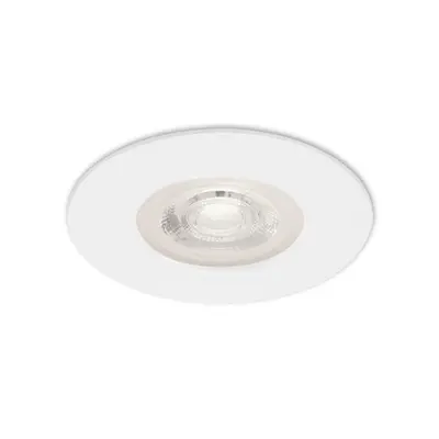 BRILONER LED vestavné svítidlo, pr. 9 cm, 5 W, bílé IP44 BRI 7046-016