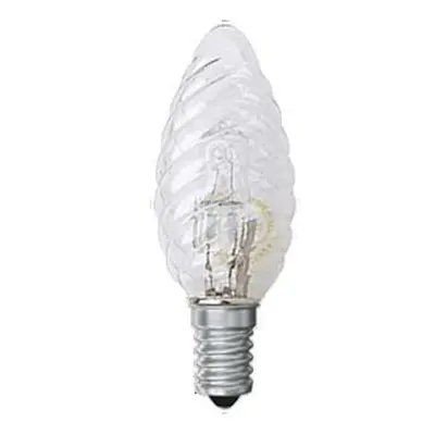 NBB CLASSIC ES 28W B35 230-240V E14 TWISTED CLEAR 300300128