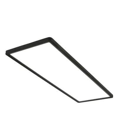 BRILONER Ultraplochý LED panel s přímým a nepřímým osvětlením, 29,3 cm, LED, 22 W, 3000 lm, čern