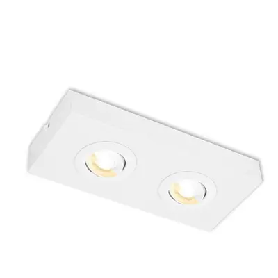 BRILONER LED CTS stropní svítidlo, 27 cm, 4W, 460lm, bílé BRI 3996026