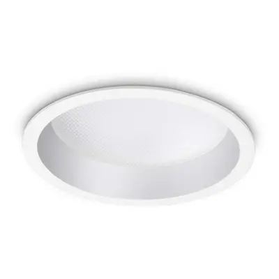 LED Zápustné bodové svítidlo Ideal Lux Deep 20W 3000K 249032 2100lm IP44 16cm bílé