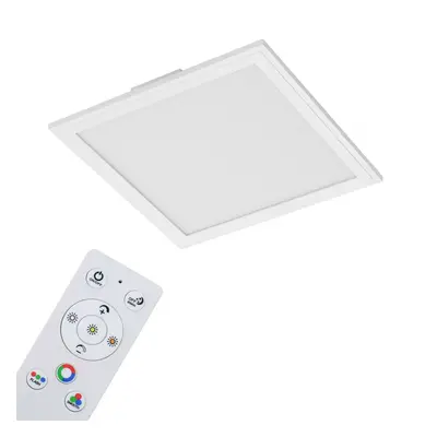 BRILONER RGB svítidlo LED panel, 29,5 cm, 1800 lm, bílé BRILO 7151-016