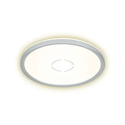 BRILONER Slim svítidlo LED panel, pr. 29,3 cm, 2400 lm, 18 W, stříbrná BRI 3391-014