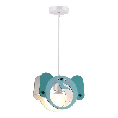 ACA Lighting dětské závěsné svítidlo 1XE27 ELEPHANT MDF 27X10XH100CM FARMA ZM431P27