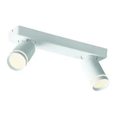 ACA Lighting nástěnné a stropní svítidlo 2XGU10 DIVINO bílá hliník IP20 32X7X13,5CM RA3632SWH