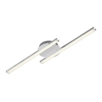 BRILONER LED nástěnné a stropní svítidlo, 55,4 cm, 12 W, hliník BRI 3257-029