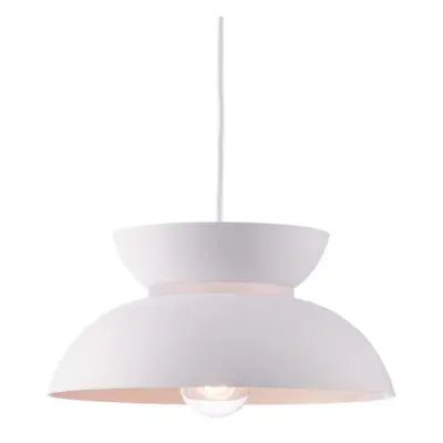 ACA Lighting závěsné svítidlo 1XE27 kov bílá D29XH120CM AEOLUS KS871P29WH