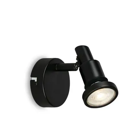 BRILONER LED bodové svítidlo pr. 8 cm 1xGU10 4,8W 400lm černá BRI 2992-015