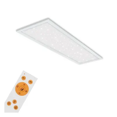 BRILONER Hvězdné nebe svítidlo LED panel, 100 cm, 2200 lm, 24 W, bílé BRILO 7308-016