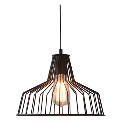 ACA Lighting Vintage závěsné svítidlo KS1525P1BK