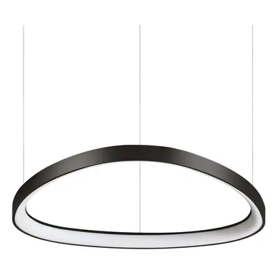 LED Závěsné svítidlo Ideal Lux GEMINI SP D61 NERO 247267 48W 4950lm 3000K IP20 61cm černé