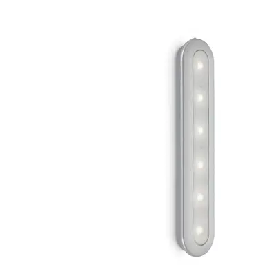 BRILONER LED Lero Indoor 30,5 cm 1,5W 133lm stříbrná BRI 2281-014