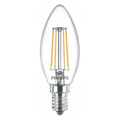 Philips CorePro LEDCandle ND 4.3-40W E14 840 B35 CLEAR GLASS