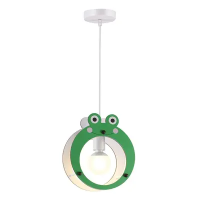 ACA Lighting dětské závěsné svítidlo 1XE27 FROGGY MDF 24X10XH100CM FARMA ZM441P25