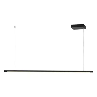 ACA Lighting závěsné svítidlo LED 18W 3000K 1440lm černá TOUCH DIMMER 105X1,8XH150CM AVENUE ZM16