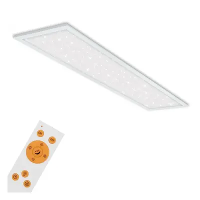 BRILONER Hvězdné nebe svítidlo LED panel, 119,5 cm, 3800 lm, 36 W, bílé BRILO 7304-016