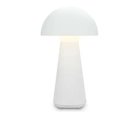 BRILONER LED nabíjecí stolní lampa 28 cm 2,6W 300lm bílé IP44 BRILO 7421016