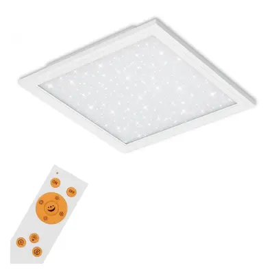 BRILONER Hvězdné nebe svítidlo LED panel, 59,6 cm, 3800 lm, 36 W, bílé BRILO 7303-016