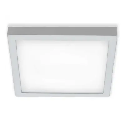 BRILONER LED stropní svítidlo, 30 cm, 21 W, matný chrom BRI 7142-414