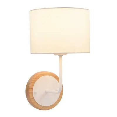 ACA Lighting Textile nástěnné svítidlo OD6508WWH