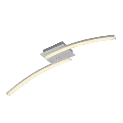 BRILONER LED nástěnné a stropní svítidlo, 63,5 cm, 12 W, hliník BRI 3259-029