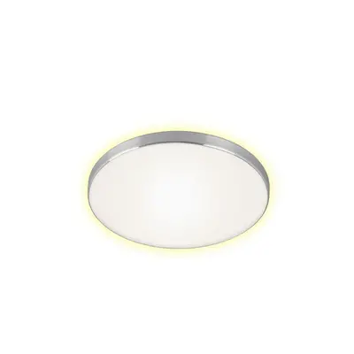 BRILONER LED stropní svítidlo, pr. 35,5 cm, 18 W, hliník-bílé BRI 3443-219