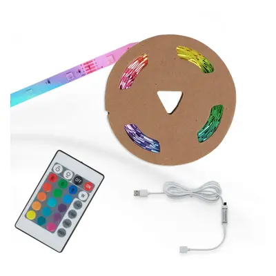 BRILONER USB RGB LED pásek 500 cm 0,04W bílé BRILO 2308-150