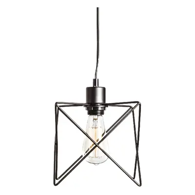 ACA Lighting Vintage závěsné svítidlo KS1462P1BK