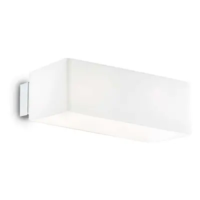 Ideal Lux BOX AP2 BIANCO SVÍTIDLO NÁSTĚNNÉ 009537