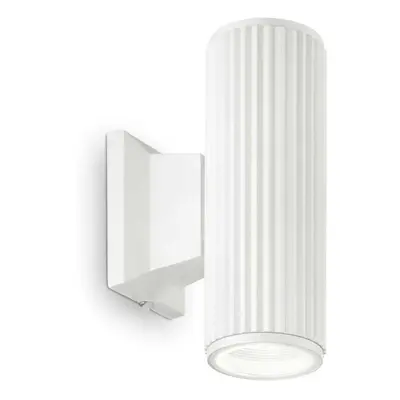 Venkovní nástěnné svítidlo Ideal Lux Base AP2 bianco 129457 bílé IP44