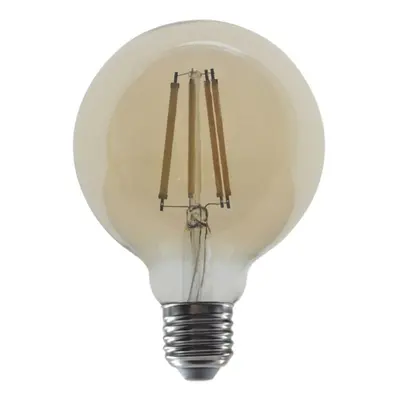 ACA Lighting LED FILAMENT E27 STEP-DIM G95 jantar 10W 2700K 230V 1260lm RA80 PALA9510WWAMSD