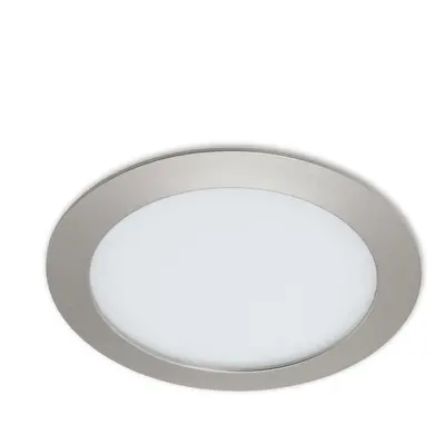 BRILONER LED vestavné svítidlo, pr. 17 cm, 12 W, matný nikl IP44 BRI 7286-012